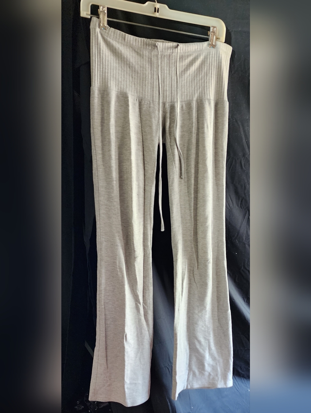 Forever 21 Light Gray Wide Leg Lounge Pants